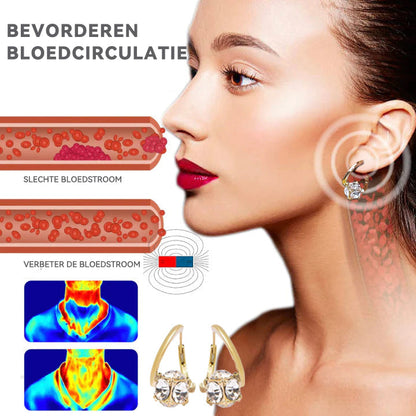 (LAATSTE DAG VERKOOP – 30% KORTING 🔥) 𝐂𝐙𝐓𝐈𝐂𝐋® 💧 Lymphvity Magnetotherapie Germanium Oorbellen