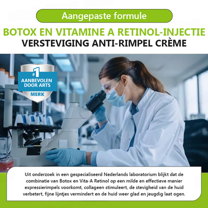 （Officiële winkel）💖STDEI® Botox & Vitamine-A-Retinol Shot Anti-Rimpel Verstevigingscrème - Nu 50% korting in de eindejaarsuitverkoop!🔥