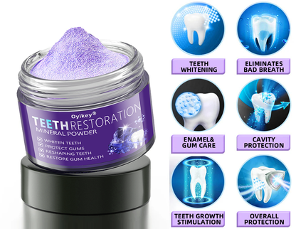 Oyikey® 🎁Tandherstel Mineralenpoeder (Wit maken, Herstellen van Tandgezondheid)